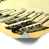 From the Library of Old Books Custom 10x14 Poster (Coin)