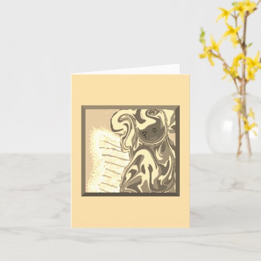 From the Tooth Fairy Note Card Kaart (Gele Bloem)