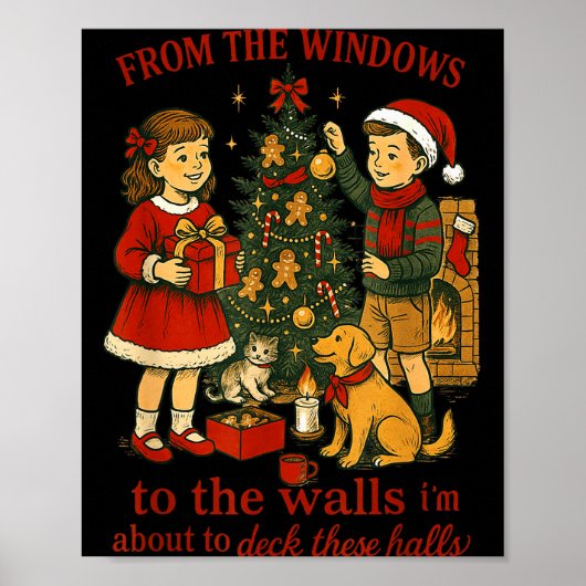 From The Windows To The Walls Christmas Fun  Poster (Voorkant)