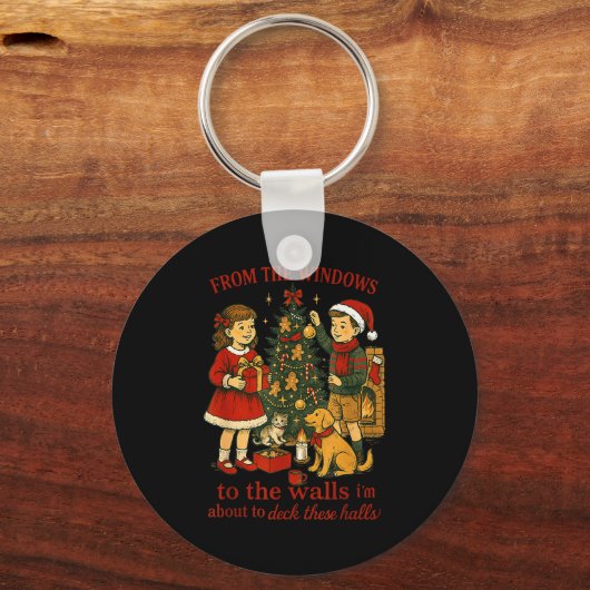 From The Windows To The Walls Christmas Fun  Sleutelhanger (Voorkant)