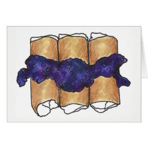 Fromage Blueberry Blinty Cuisine de Deli Juive