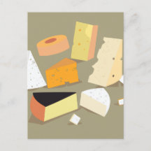 fromage, carte postale