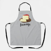 Fromage Cheese Lover Kitchen Apron Schort (Voorkant)