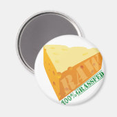 Fromage cru Planète biologique Magnets (Recto/Verso)