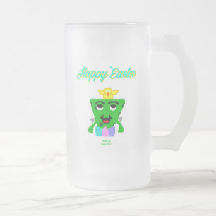 Fromage de Pâques Grande Mug en verre dépoli