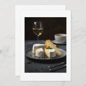 fromage et vin kaart (Voorkant / Achterkant)
