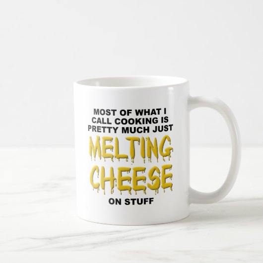 Fromage fondu Mug amusant (Droite)