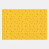 Fromage jaune amusant Feuilles de papier à envelop (Devant 3)