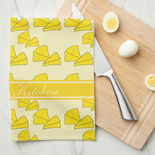 Fromage suisse Imprimer Serviette de cuisine perso (Quart Plié)