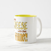 Fromage - tasse à deux tons (Devant droit)
