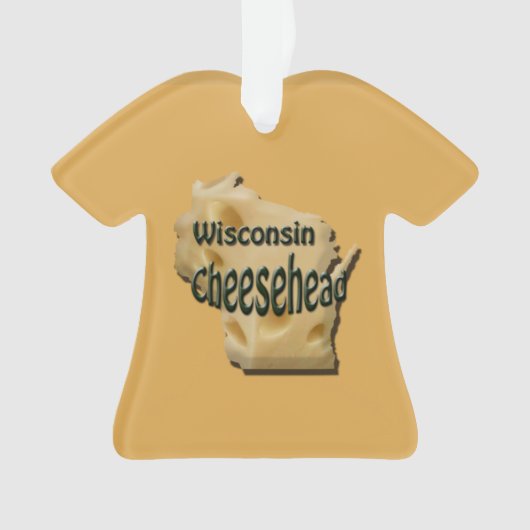 Fromage Wisconsin Ornement de Noël (devant)