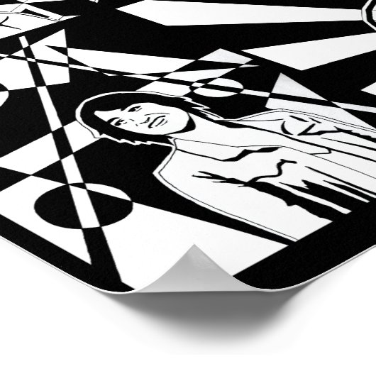 Frond Shrimp Poster (Hoek)