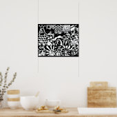 Frond Shrimp Poster (Keuken)