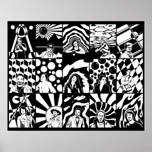 Frond Shrimp Poster (Voorkant)