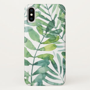 Frond Waltz - Palm Frond Leaves iPhone X Hoesje