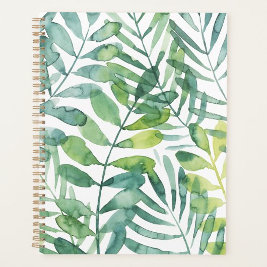 Frond Waltz - Palm Frond Leaves Planner (Voorkant)