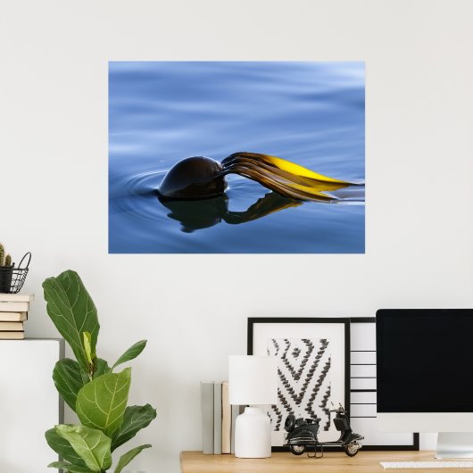 Fronds d'or - Poster (Bureau à domicile)