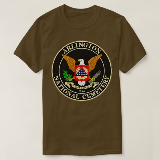 Front Back Arlington National Cemetery T-shirt (Design voorkant)