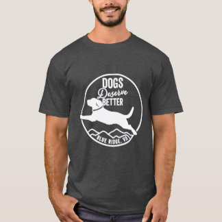 Front du logo blanc du T-shirt Unisex