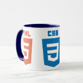 Front End Developer Cup Mok (Voorkant links)