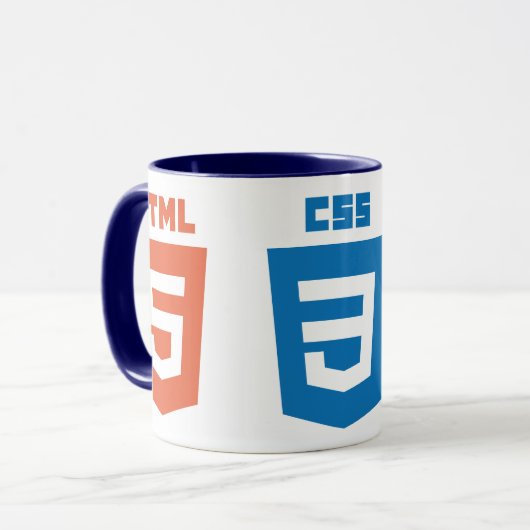 Front End Developer Cup Mok (Voorkant links)