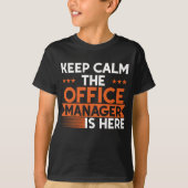 Front Kantoor Lady Women Office Manager T-shirt (Voorkant)