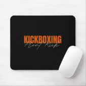 Front Kick Kickboksen Muismat (Met muis)