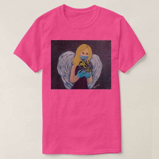 Front line Angel T-shirt (Design voorkant)