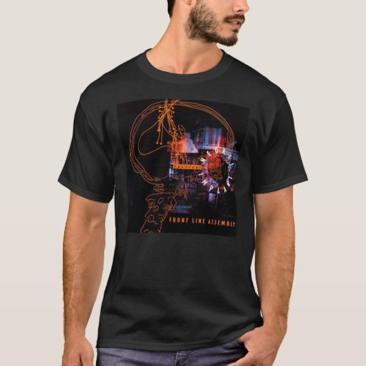 FRONT LINE ASSEMBLY MUSIC ARTWORK Essential T-Shir T-shirt (Voorkant)