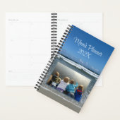 Front Photo Custom Family Planner Ocean Scene (Display)