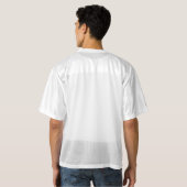 Front RED NAVY BLUE WHITE Mannen Football Jersey (Achterkant volledig)