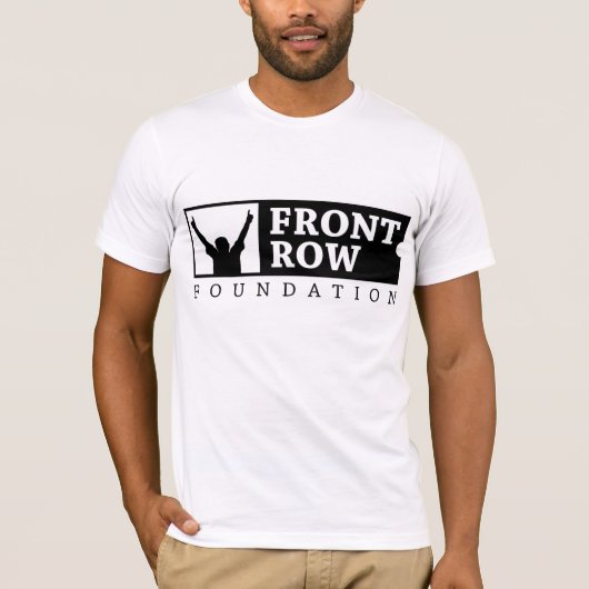 Front row Foundation - Traditionele Logo T-shirt (Voorkant)