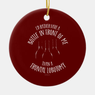 Frontale Lobotomie Keramisch Ornament