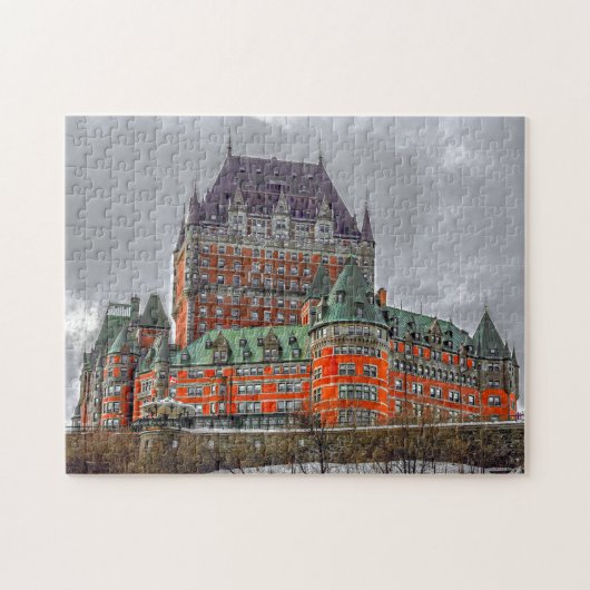 Frontenac Building Québec. Legpuzzel (Horizontaal)