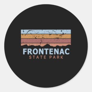 Frontenac State Park, Minnesota Ronde Sticker