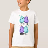 Fronteria Bacteria Funny Biology Pun T-shirt (Voorkant)