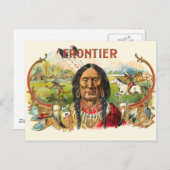Frontier Cigar Adverteren Briefkaart (Voorkant / Achterkant)