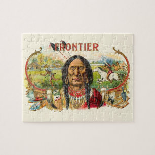 Frontier Cigar Adverteren Legpuzzel
