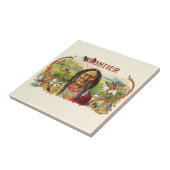 Frontier Cigar Adverteren Tegeltje (Zijkant)