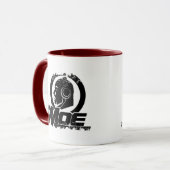 Frontière affligée - 2 ont dégrossi tasse de (Devant gauche)