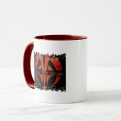 Frontière affligée - 2 ont dégrossi tasse de (Devant gauche)