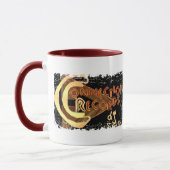 Frontière affligée - 2 ont dégrossi tasse de (Gauche)