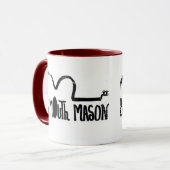 Frontière affligée - 2 ont dégrossi tasse de (Devant gauche)