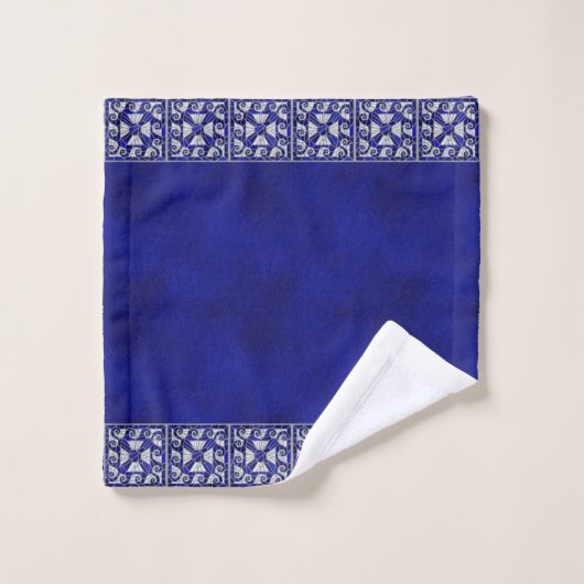 Frontière d'art en mosaïque rompue grecque (Gant de toilette)