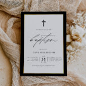 frontière noire invitation au baptême