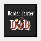 frontière terrier papa Magnet (Devant)