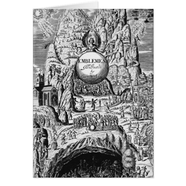 Frontispice aux "emblèmes" de George Wither, 1635 (Devant)