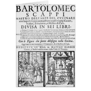 Frontispice pour faire cuire le livre de