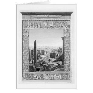 Frontispiece au volume 1 de la "Description de l'E