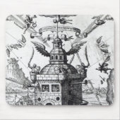 Frontispiece "Collegium Fama Fraternitatis" Muismat (Voorkant)